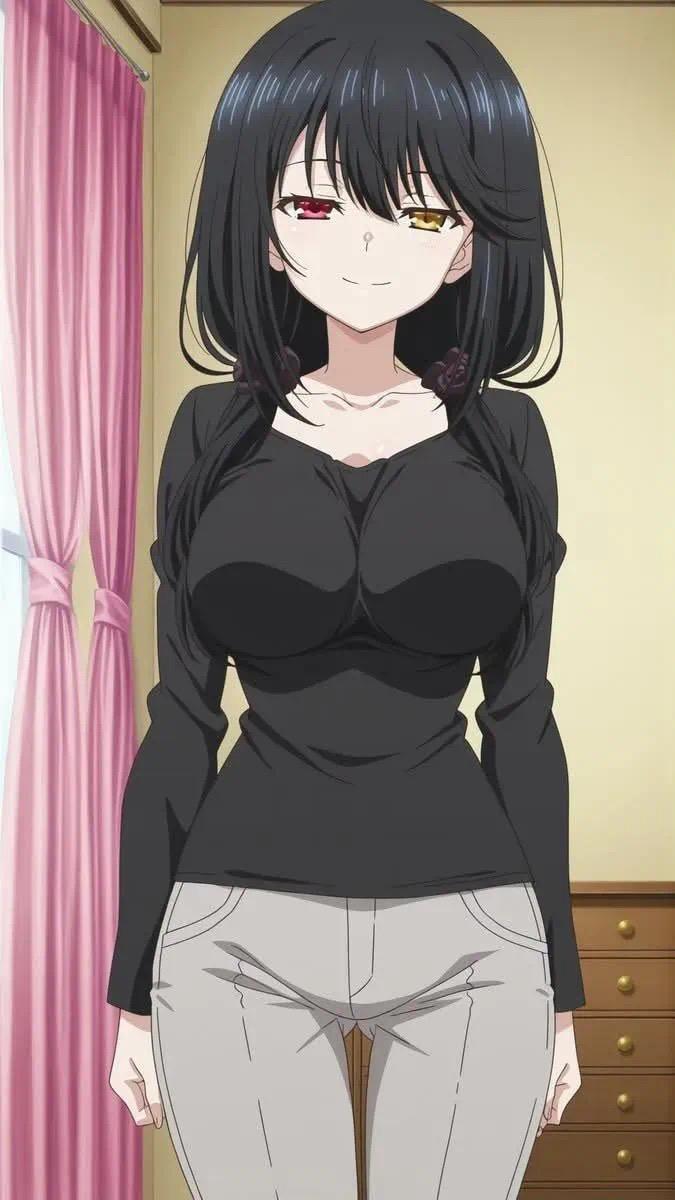 9张纯欲满满时崎狂三手机壁纸，兔女郎、睡衣，太色气了！！